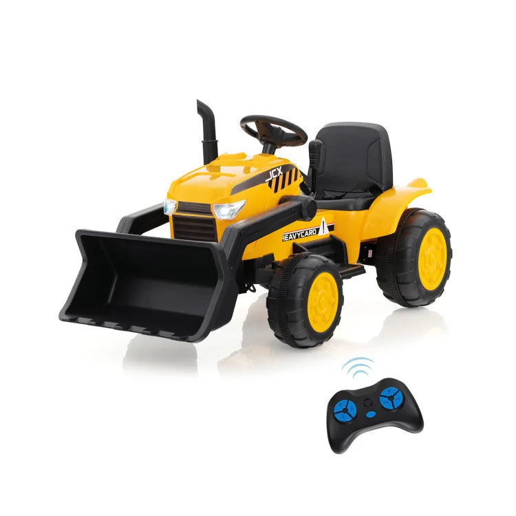 12V Kid's Ride on Excavator with Adjustable Digging Bucket