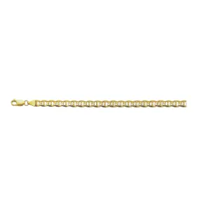 14K Yellow Gold 3.8mm Mariner Chain