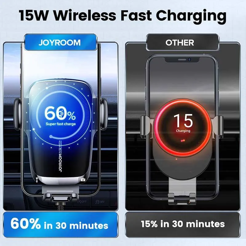 15W Qi Car Phone Holder Wireless Car Charger