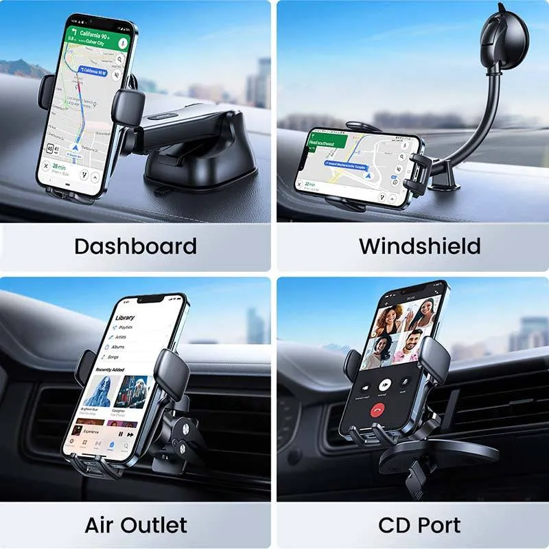 15W Qi Car Phone Holder Wireless Car Charger