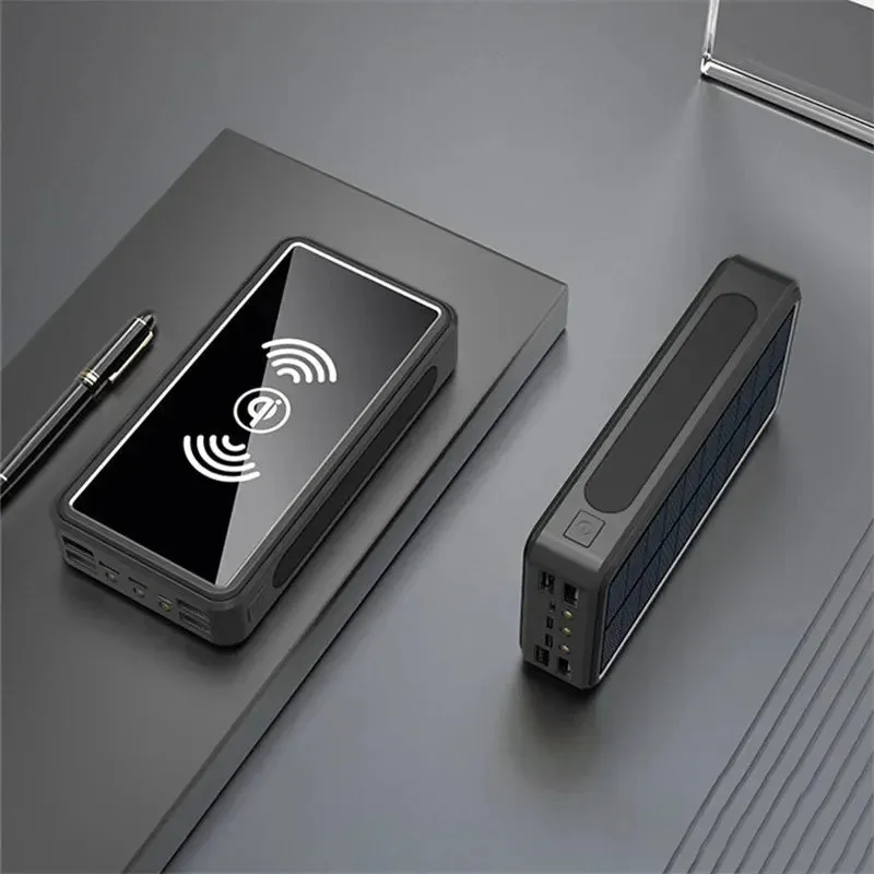 80000mAh Solar Wireless Power Bank