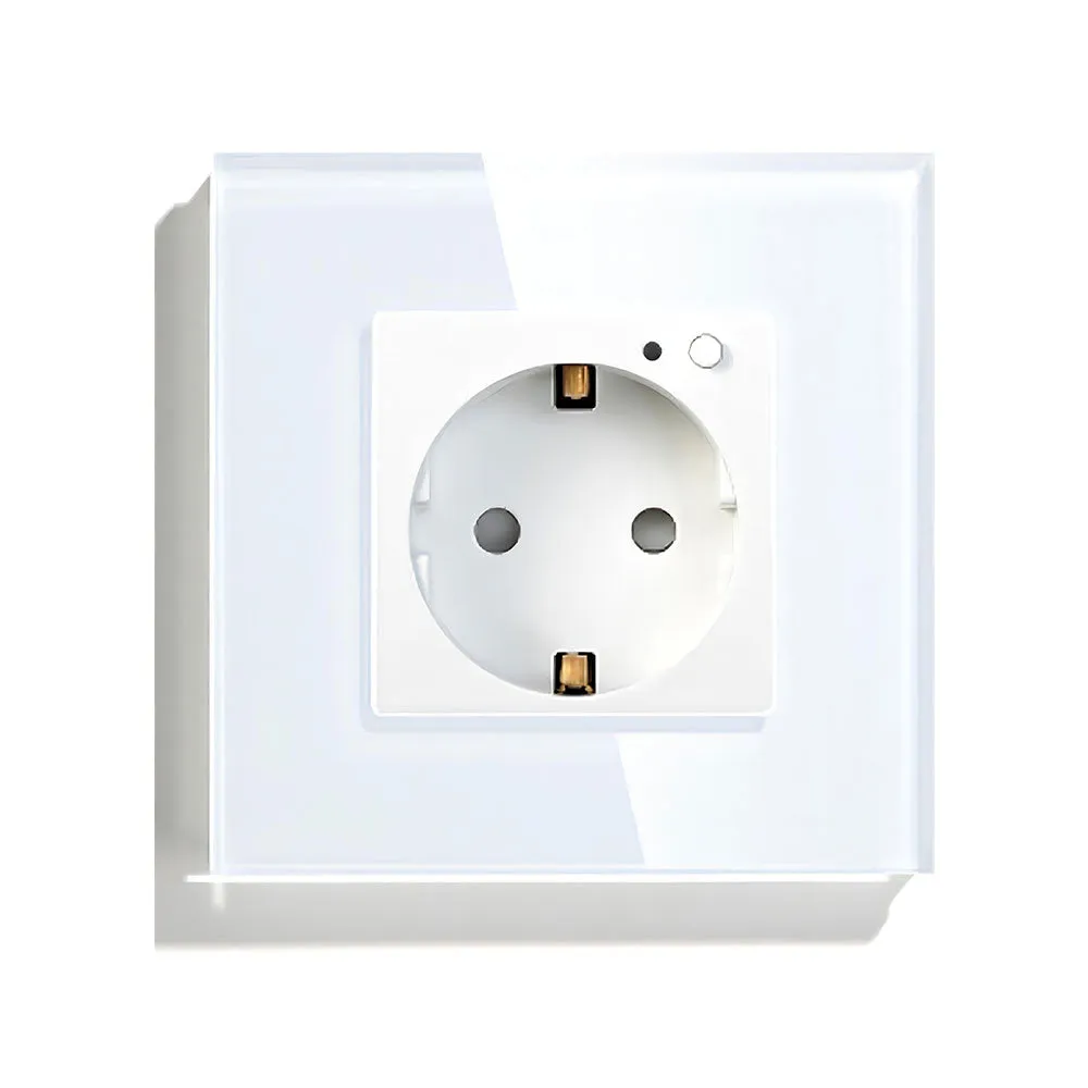 Anjielosmart Tuya WIFI in-Wall Outlets, No Hub Required – Smart Socket Works with Alexa and Google Home, Only 2.4 GHz