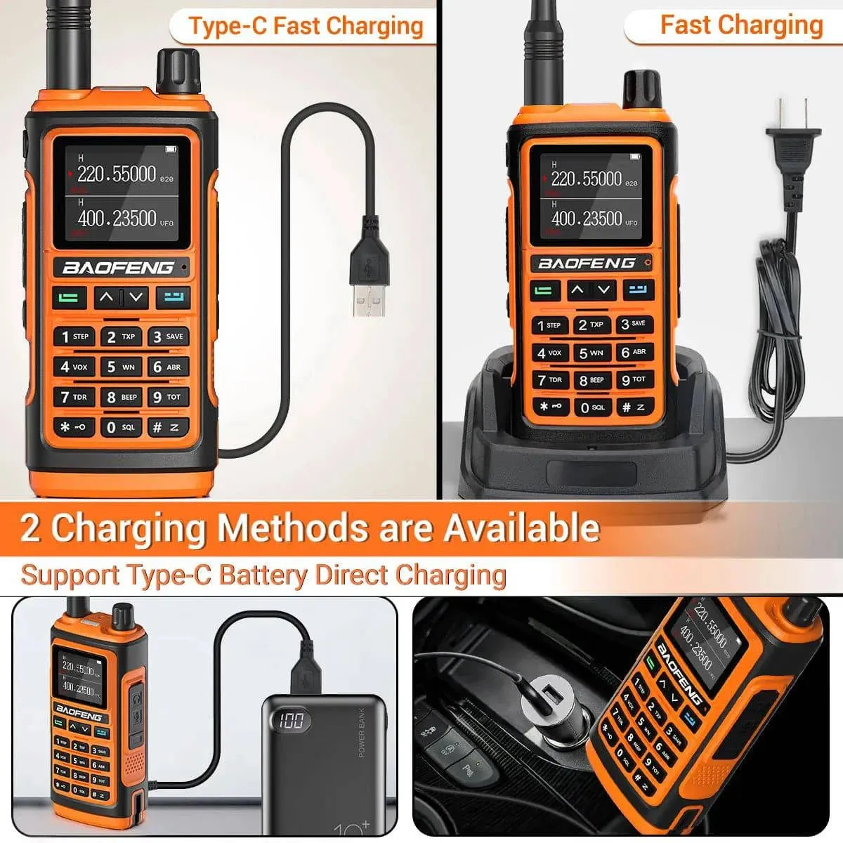 Baofeng UV-17 Pro V2 Walkie Talkie Wireless Copy Frequency 999CH Long Range Upgrade UV-5R K5 21 Pro Protable Two Way Ham Radio