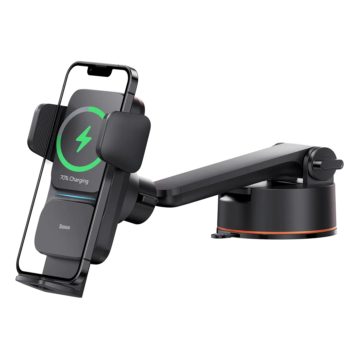 Baseus Wisdom Auto Alignment Car Mount Wireless Charger CGZX000001