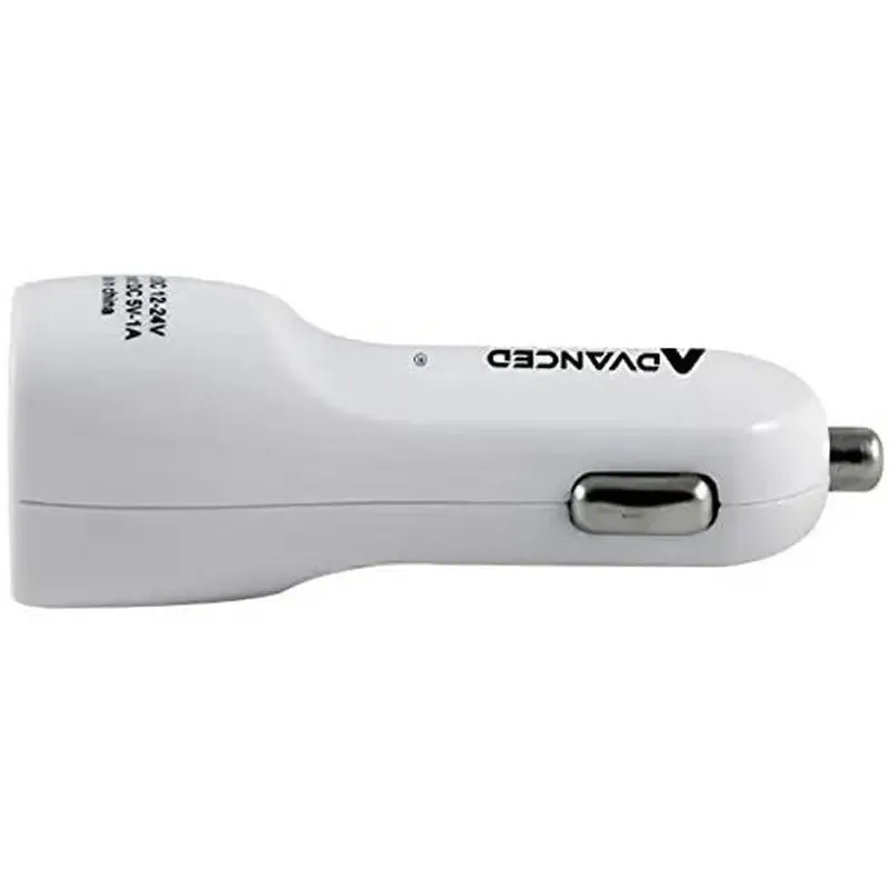 Charge-It 1Amp Car Charger Usb Port Adapter - Compatible With The Latest Smartphones, Tablets & Sat NavS - White