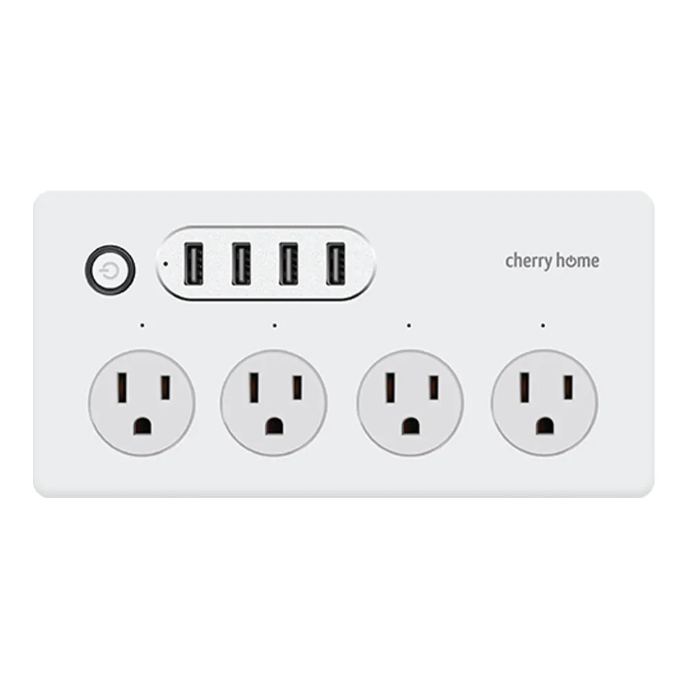 CHERRY 4-USB Smart Extension Cord