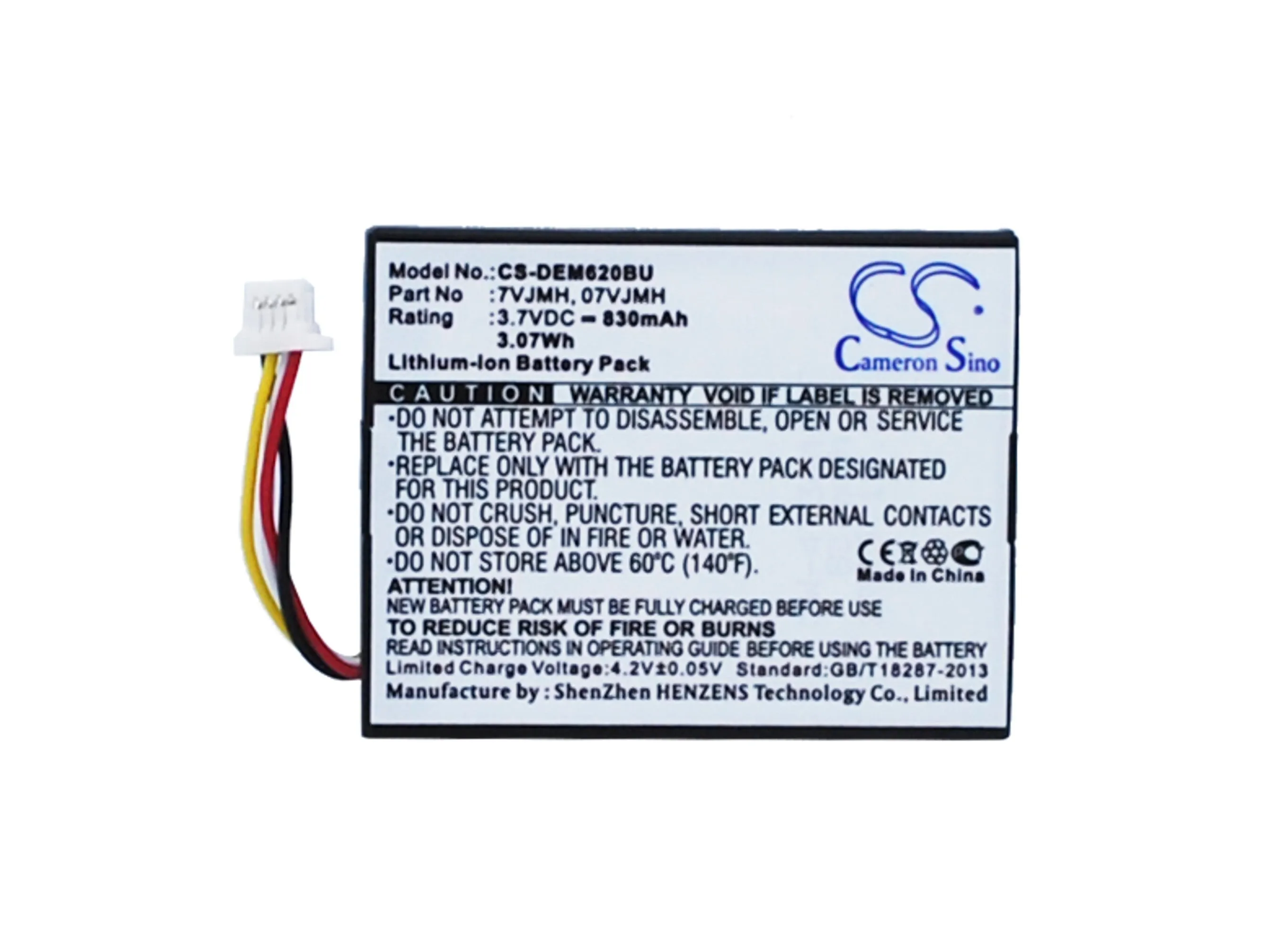 Dell 7VJMH Battery Replacement