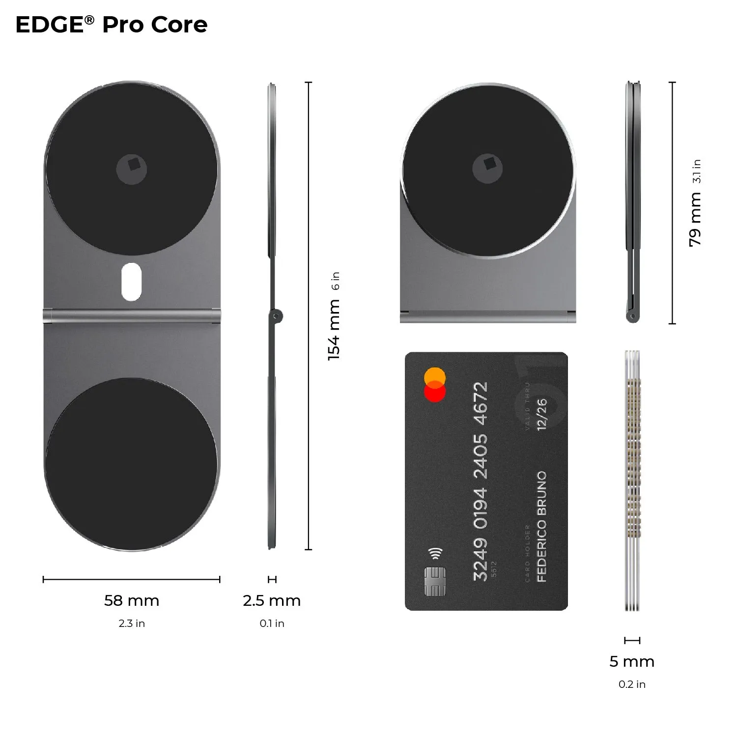 EDGE® Pro Core - MagSafe phone & tablet holder