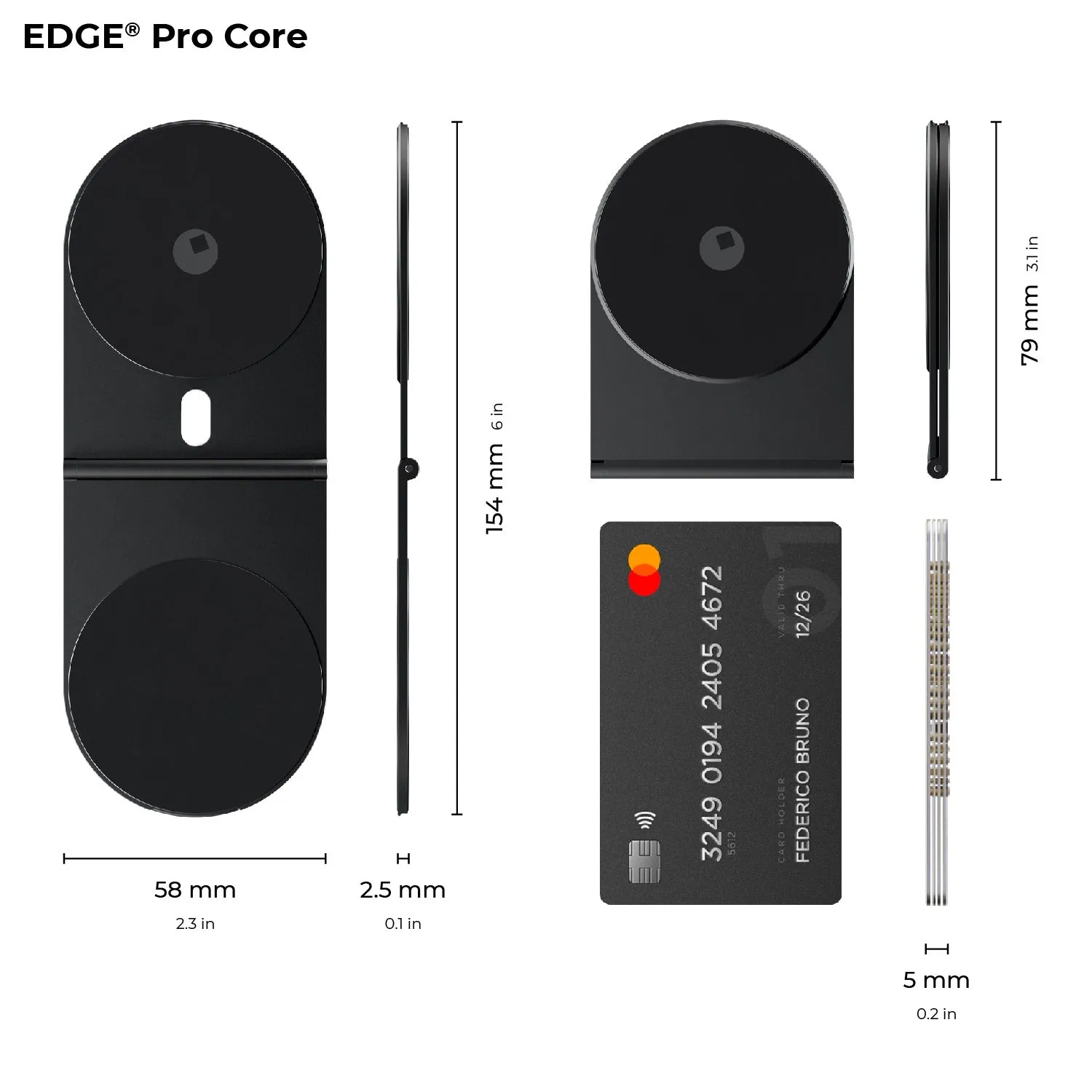 EDGE® Pro Core - MagSafe phone & tablet holder