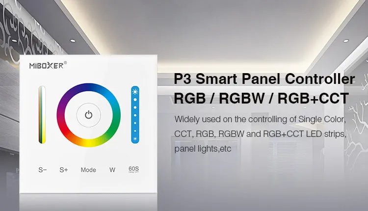 FluxTech - Smart Strip Light Panel Controller (RGB, RGBW, RGB CCT)