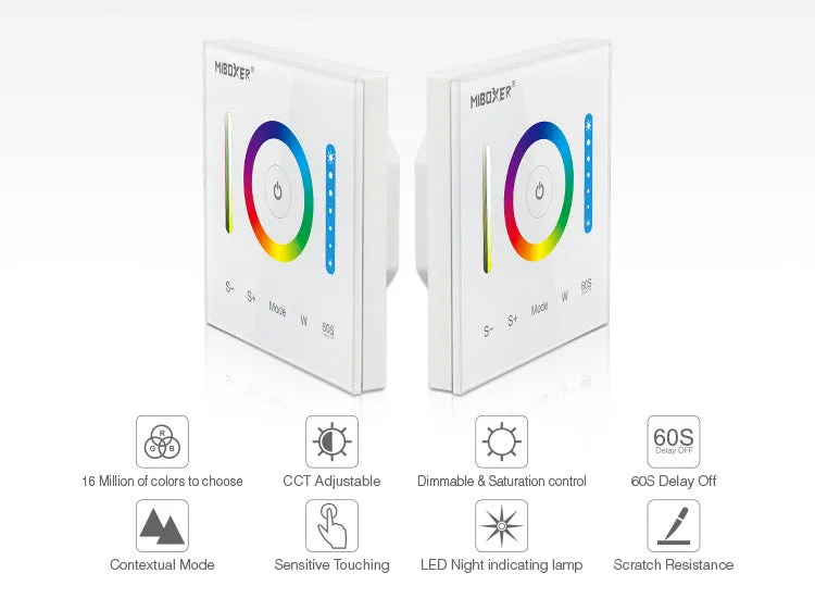 FluxTech - Smart Strip Light Panel Controller (RGB, RGBW, RGB CCT)