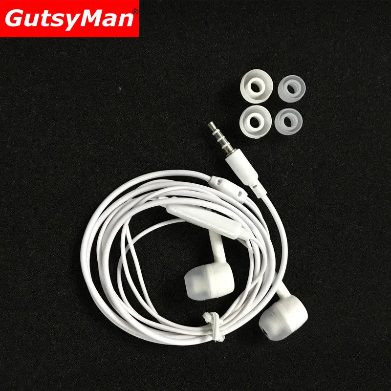 High Quality In-Ear Wired Stereo Earphone headset Remote&Mic Earphone For IPHONE XIAOMI M2 For Samsung Galaxy S3 S4 Note 3 MP3