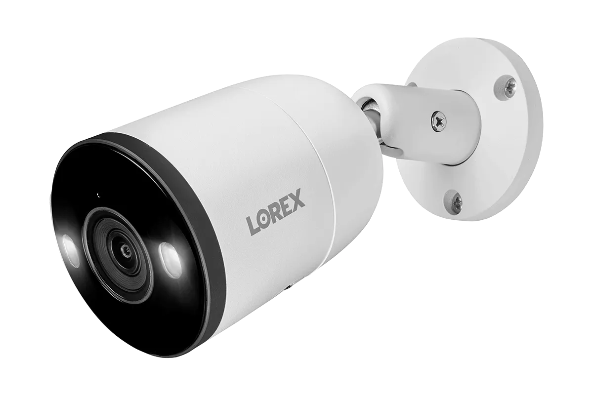 Lorex 4K (8 Camera Capable) 3TB Wired NVR System Smart Deterrence Bullet Cameras