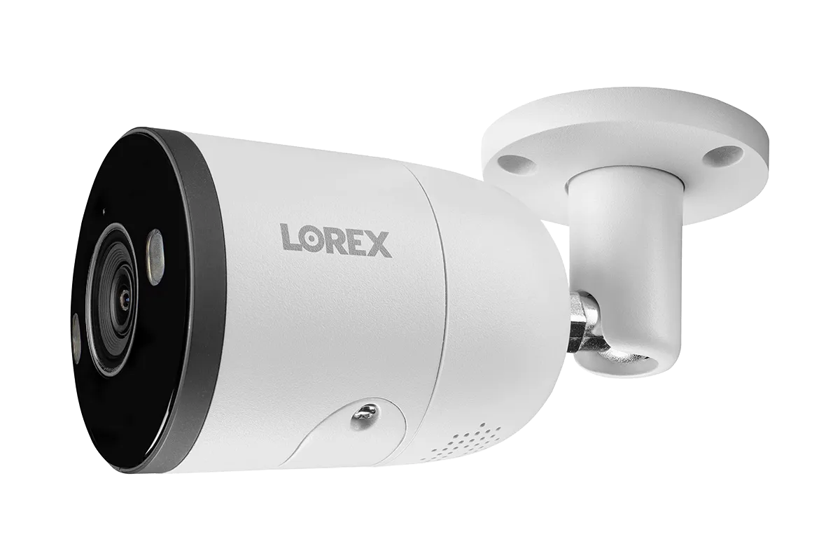 Lorex 4K (8 Camera Capable) 3TB Wired NVR System Smart Deterrence Bullet Cameras