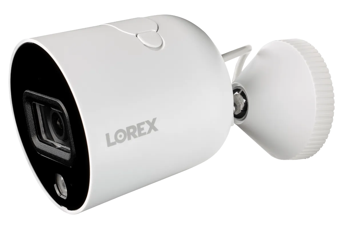 Lorex Smart Home Security Center with 2 Outdoor Cameras, 2 2K Pan-Tilt Indoor Cameras and 2K Doorbell