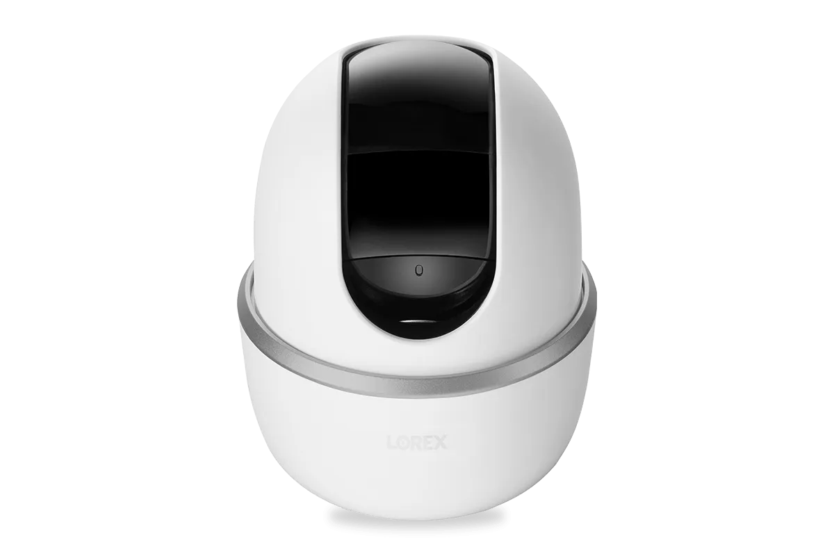 Lorex Smart Home Security Center with 2 Outdoor Cameras, 2 2K Pan-Tilt Indoor Cameras and 2K Doorbell