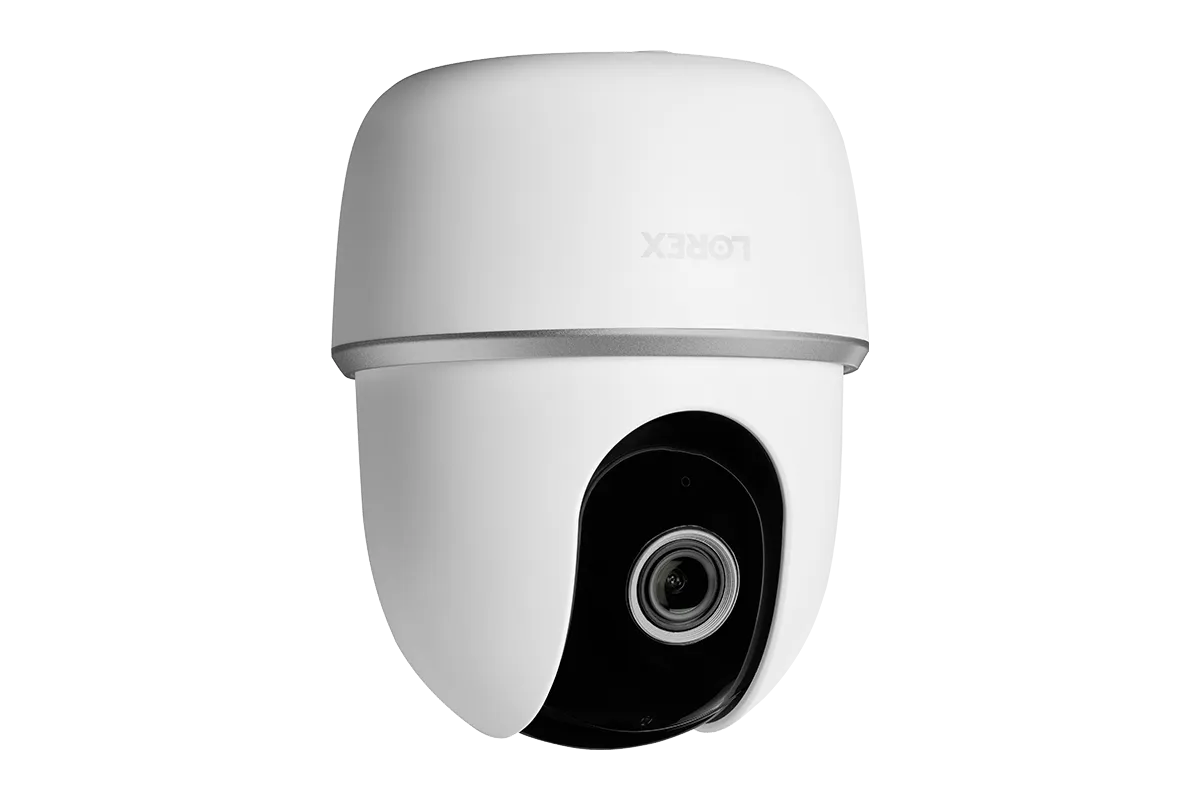 Lorex Smart Home Security Center with 2 Outdoor Cameras, 2 2K Pan-Tilt Indoor Cameras and 2K Doorbell