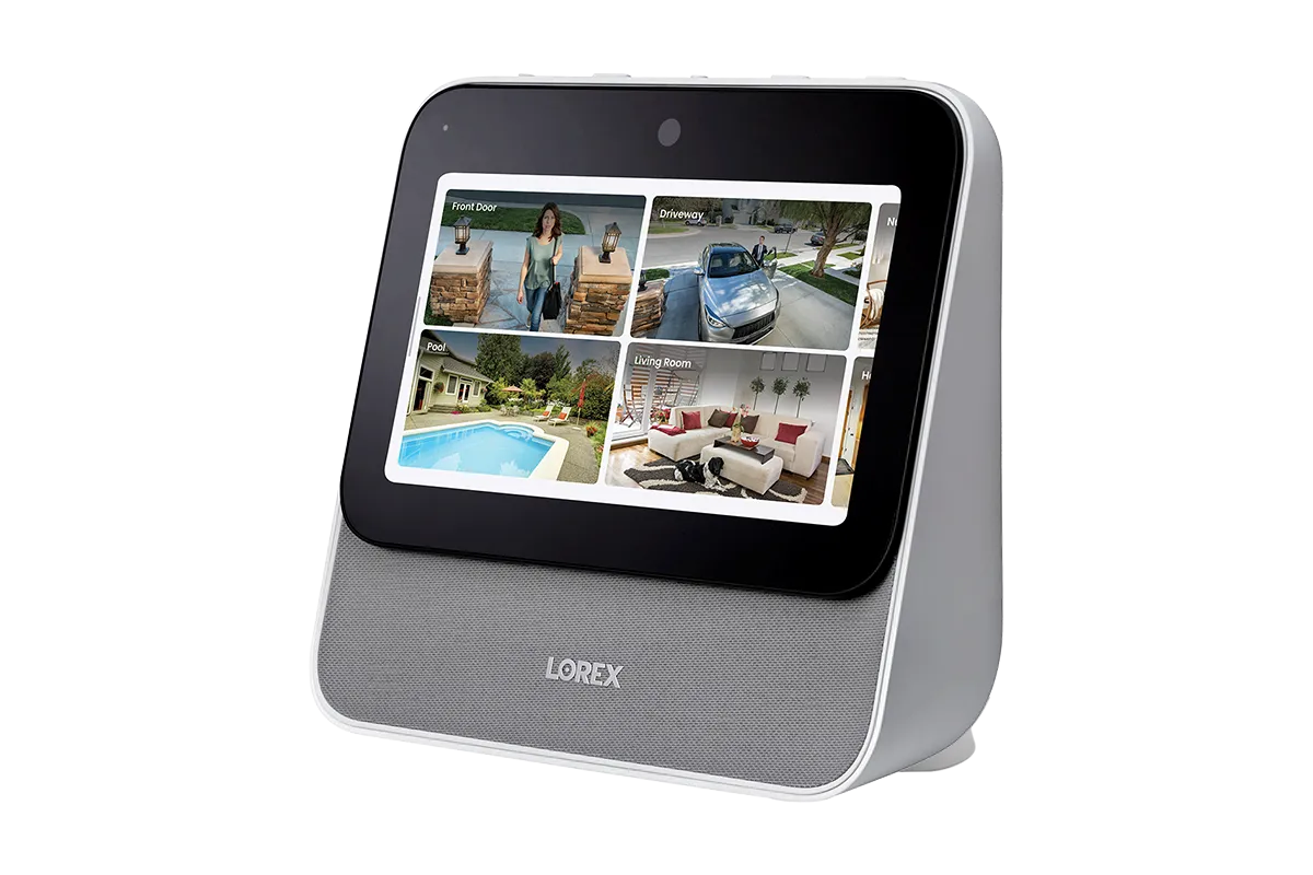 Lorex Smart Home Security Center with 2K Battery Operated Cameras and Range Extender