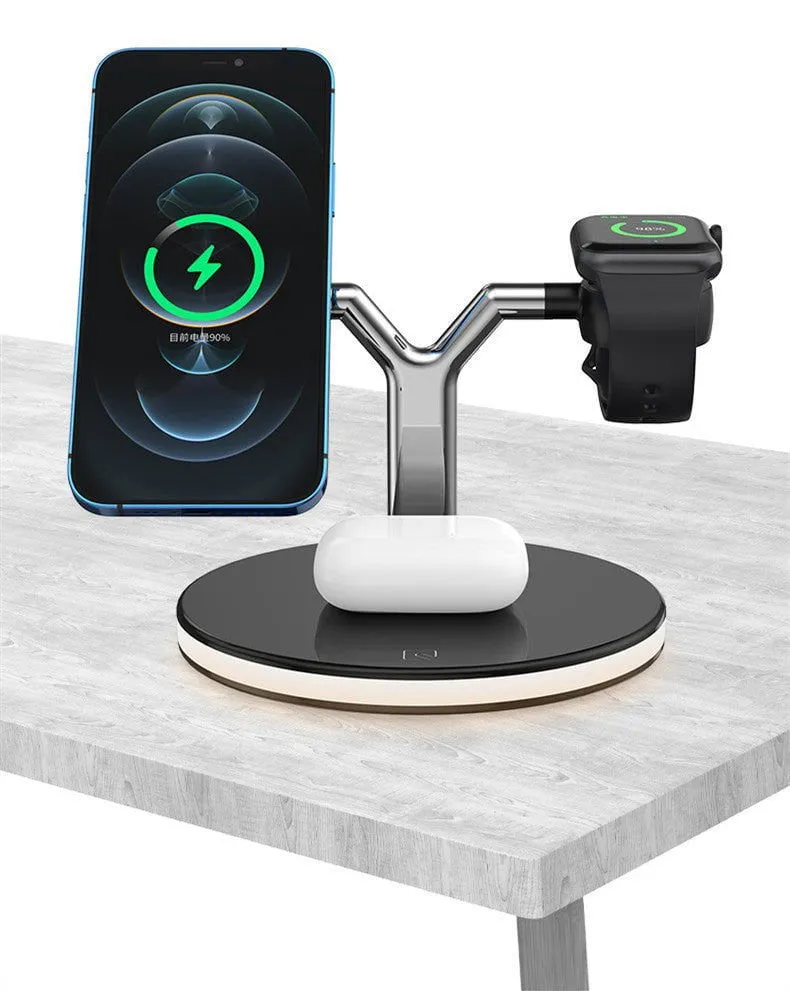 LovelyRLovely 3 In 1 Magnetic Wireless Charger Stand