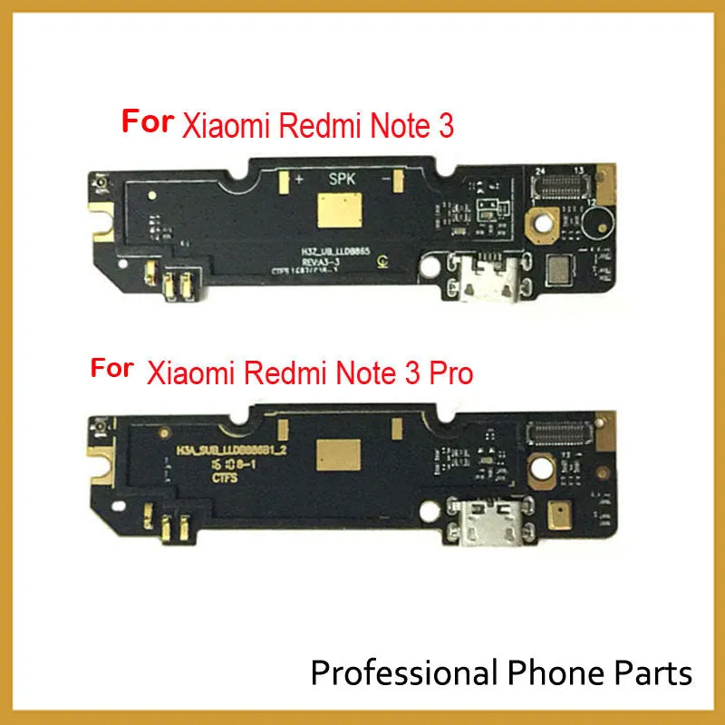 New625 Original Micro Dock Connector Board USB Charging Port Flex Cable For Xiaomi Redmi Note 3 /Redmi Note 3 Pro Replacement