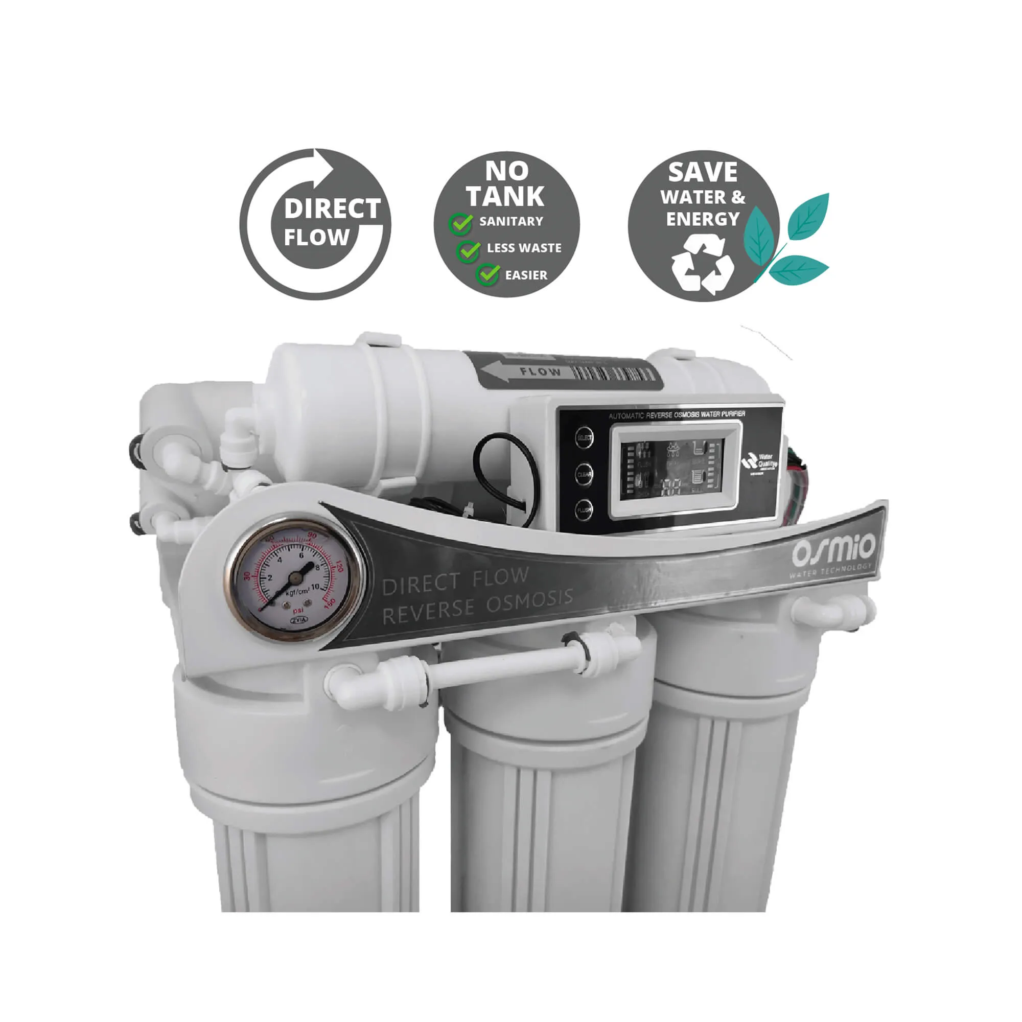 Osmio HT  Home & Office Direct Flow Reverse Osmosis System