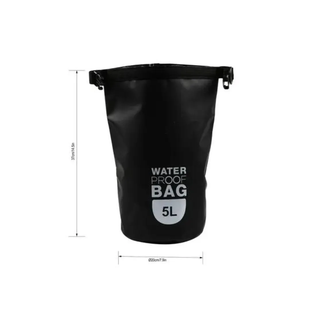 Outdoor Portable Sports Waterproof bag,Dry bag,Backpack 5L Black