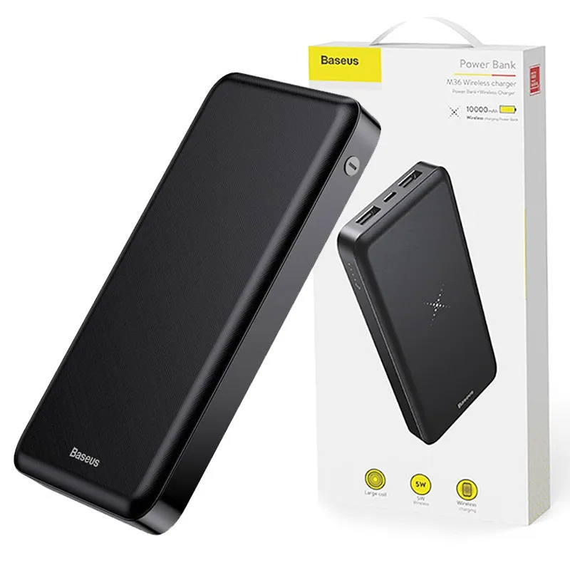 Premium Wireless Power Bank 10000mah