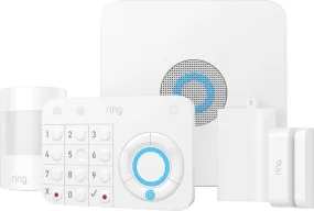 Ring 4K11S7-0EN0 Alarm Home Security Kit - White