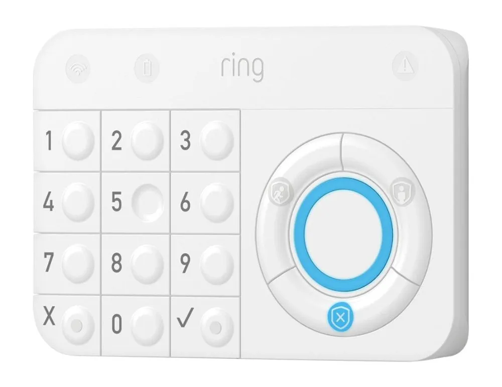 Ring 4K11S7-0EN0 Alarm Home Security Kit - White