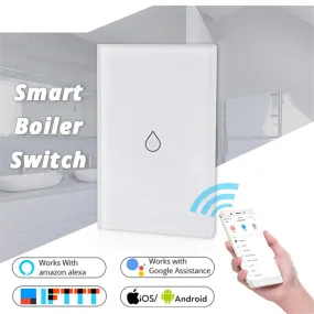 SH100 WiFi Water Heater Switch (Works with Alexa and Google Assistant)