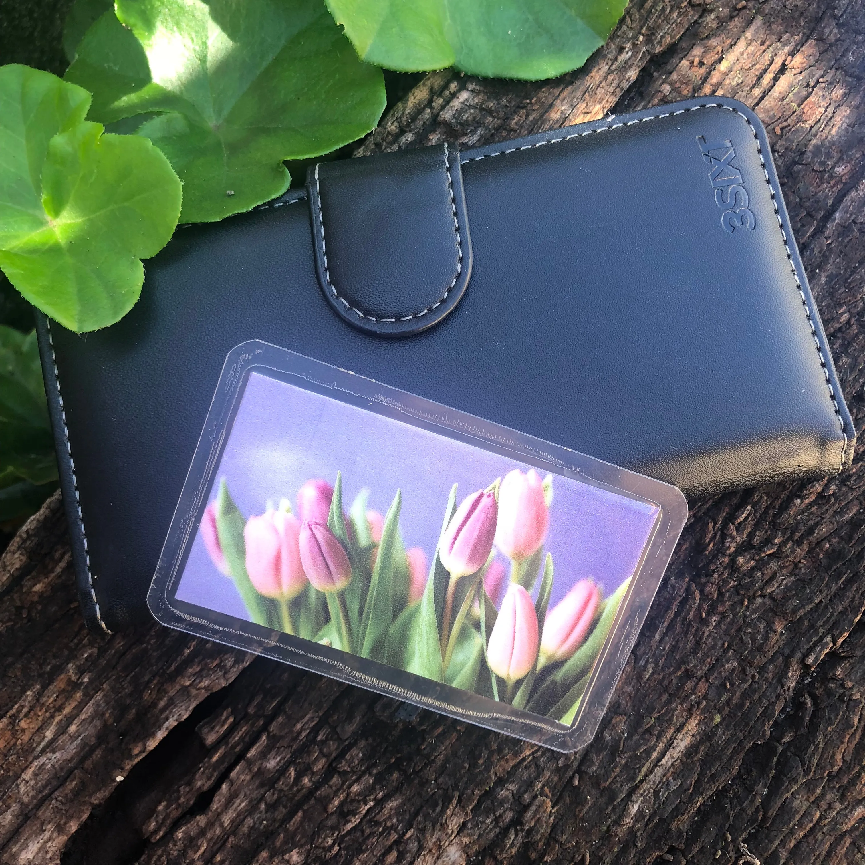 Shungite   CSilver Mobile Phone KiCard ~ EMF Protection ~ TULIPS