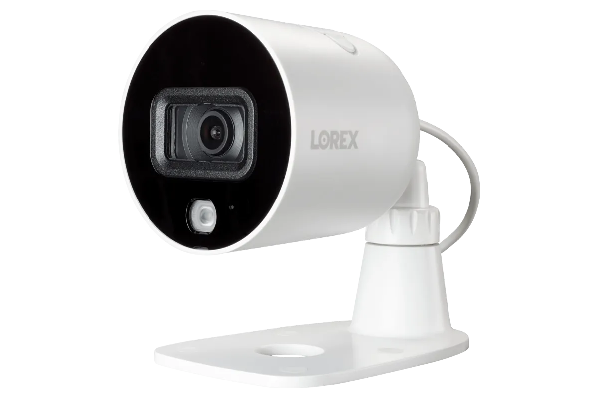 Smart Indoor/Outdoor 1080p Wi-Fi Camera With Smart Deterrence and Color Night Vision