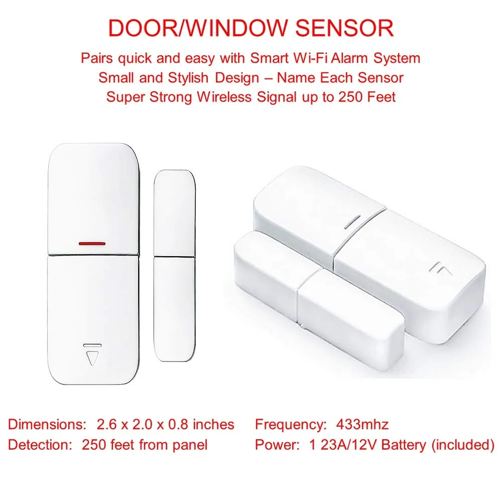 SN200 433Mhz Window/Door Sensor for AS200/AS300