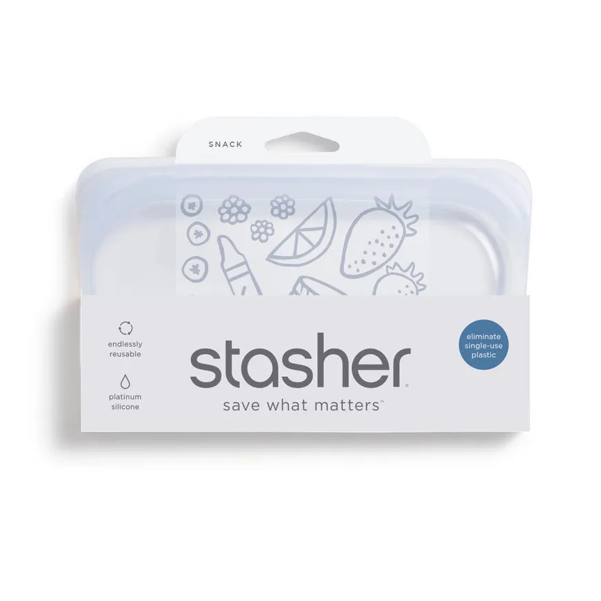 Stasher Snack Bag - Clear