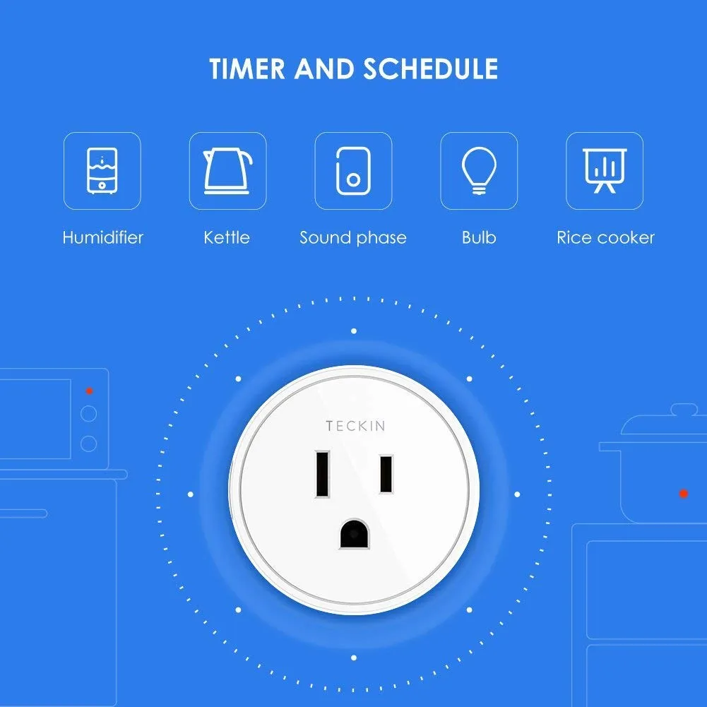 Teckin SP10 WiFi Smart Plug with Timer Function