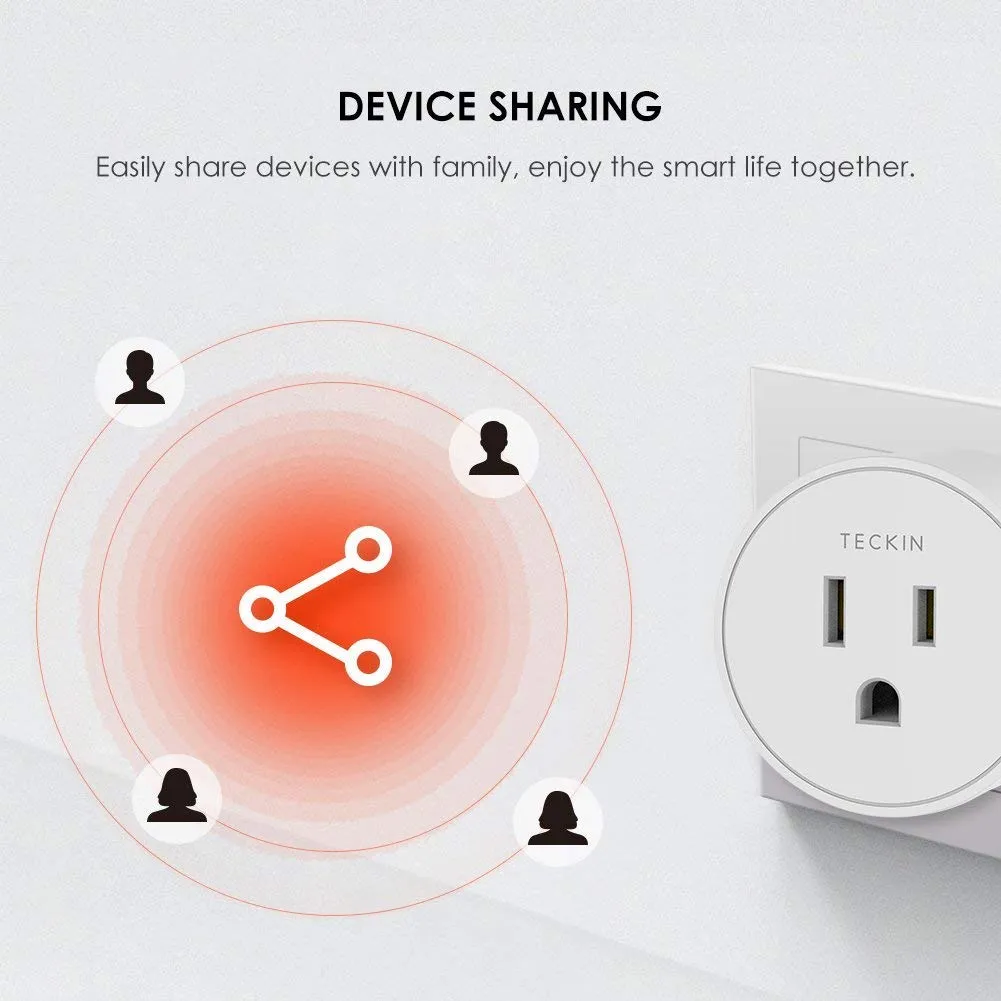 Teckin SP10 WiFi Smart Plug with Timer Function