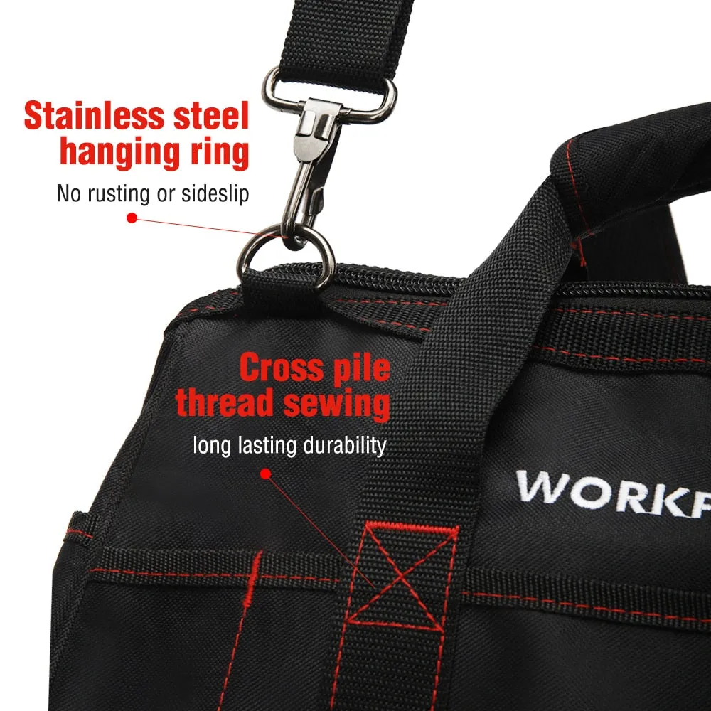 Tool Bag, Portable Waterproof Organizer Bag and Multifunction Canvas Tool