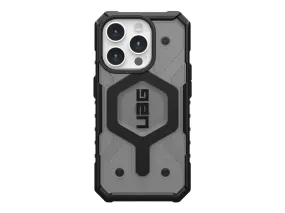 Uag - Back Cover For Mobile Phone - Magsafe Compatibility - Thermoplastic Polyurethane (Tpu) - Ash Black - For Apple Iph