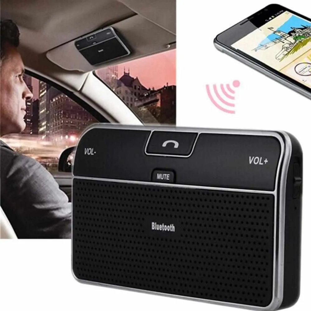 Universal Bluetooth 4.0 EDR In-Car Speakerphone / Sun Visor / Handsfree Car Kit / Music Receiver