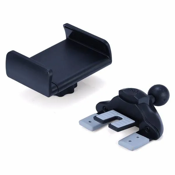 Universal Car Van CD Slot Smart Mobile Phone Rotation Mount Holder