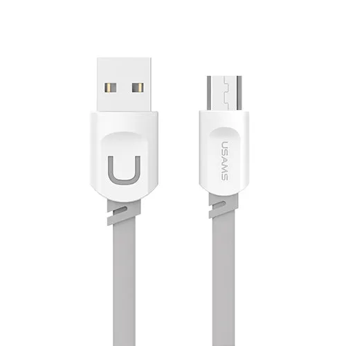 USAMS Micro Usb cable original data cable 1m Mobile Phone Accessories microusb Cables for samsung xiaomi Mobile Phone Cables