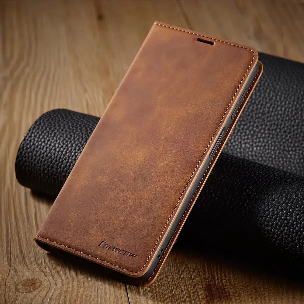 Wallet Leather Case for Samsung Galaxy S24 S23 S22 S21 S20 FE Ultra Plus S10 S9 S8 Plus A25 A52s  Flip Cover