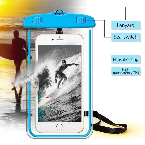 Waterproof Sealed Transparent Plastic Bag For Mobile