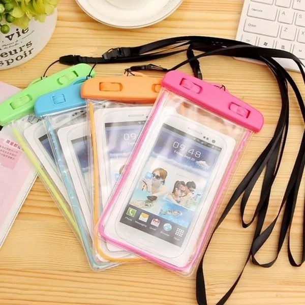 Waterproof Sealed Transparent Plastic Bag For Mobile