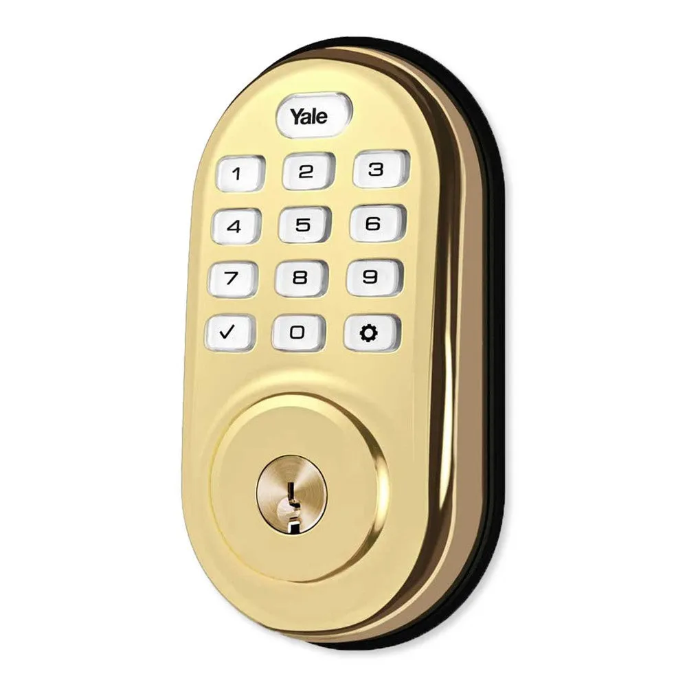 Yale Zigbee Push Button Deadbolt Assure Lock