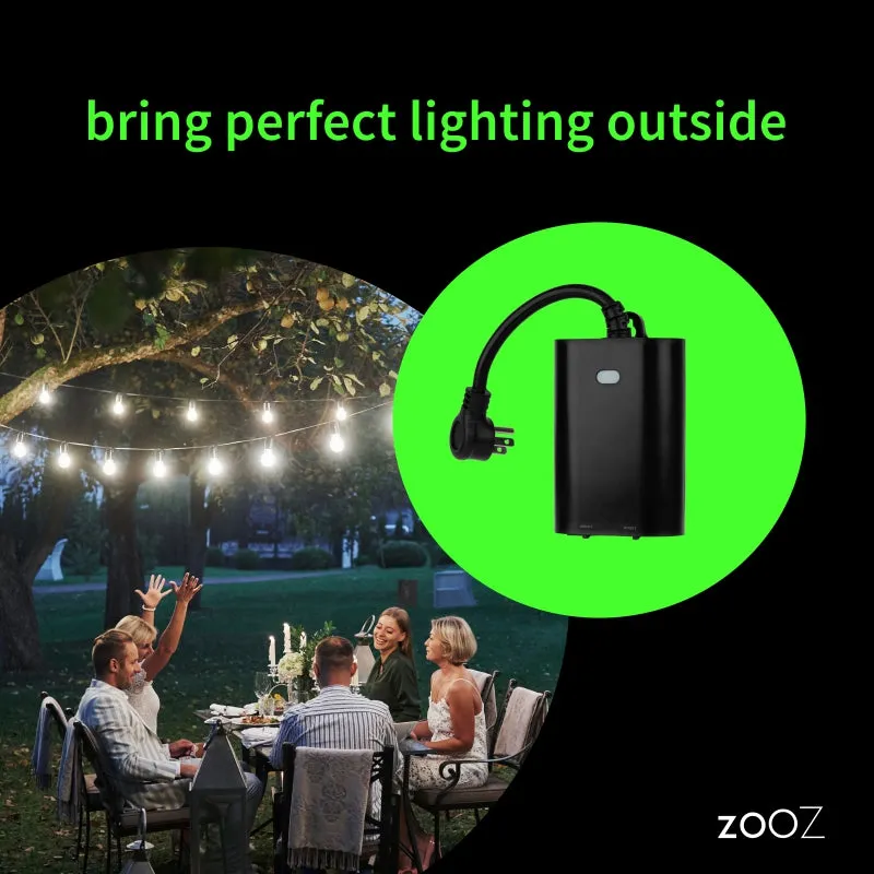 Zooz 700 Series Z-Wave Plus Outdoor Double Plug ZEN14